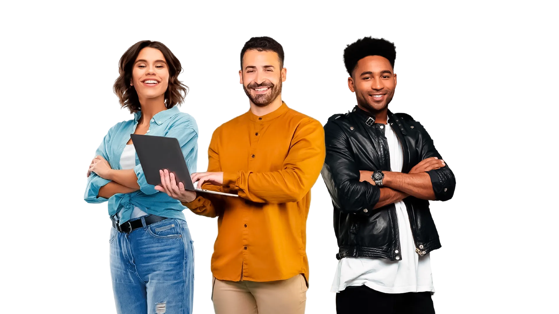 Equipo Chuzo: María, Carlos y Alex